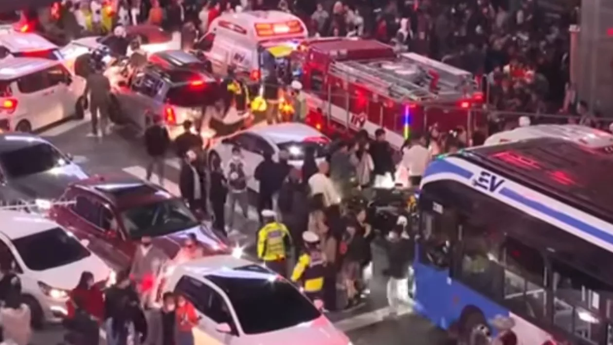 Peste 150 de morți la o petrecere de Haloween, în Coreea de Sud. Declarația unei românce din Seul: „Acesta este bulevardul groazei”