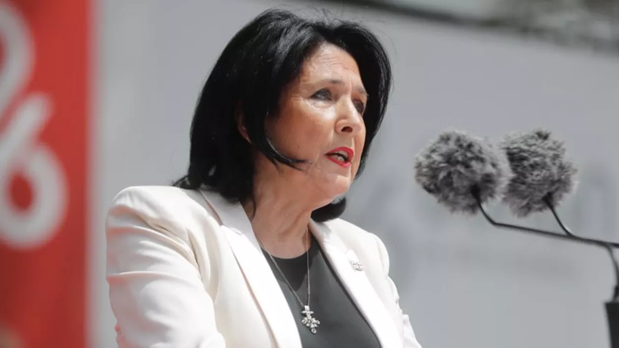 Președinta Georgiei, așteptată, mâine, de Klaus Iohannis. Ce va cuprinde agenda discuțiilor