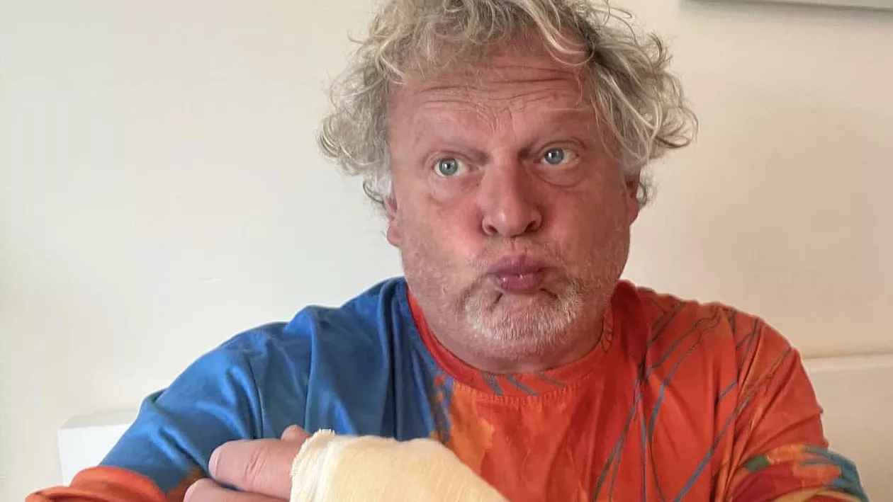 Leonard Miron, spitalizat cu o fisură la o coastă. Nu pare prea afectat