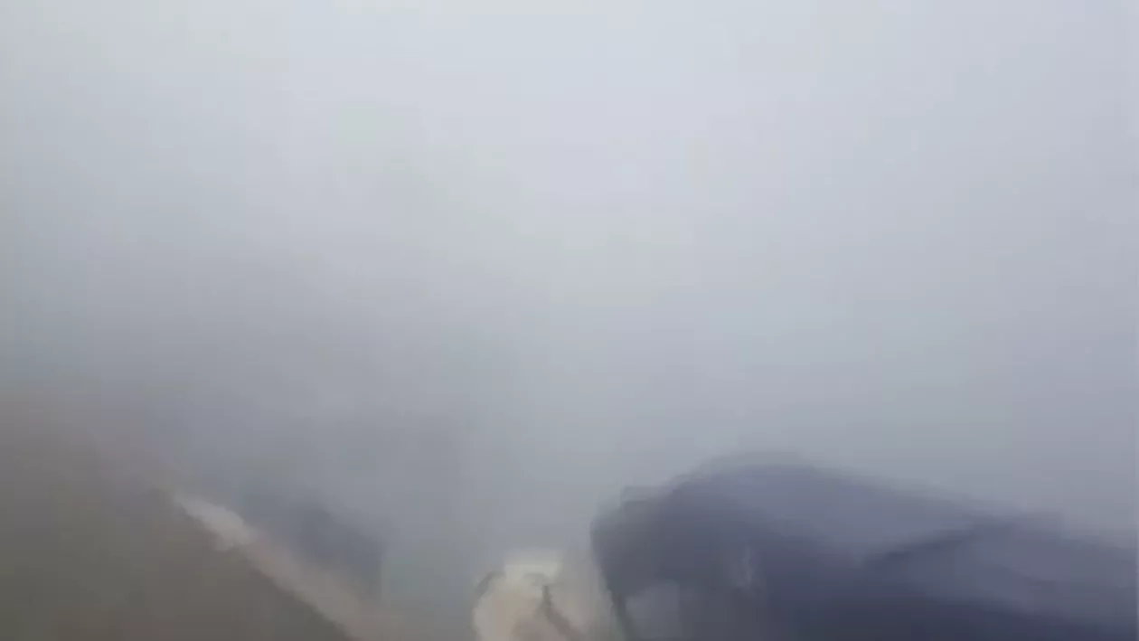 Probleme mari în Delta Dunării din cauza ceții: Zeci de nave sunt blocate