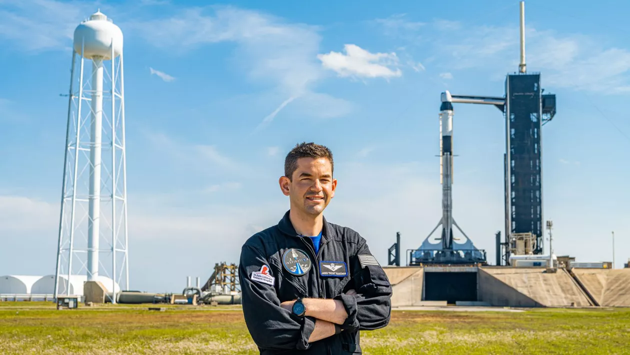Comandantul echipajului SpaceX donează 100.000 de dolari Ucrainei