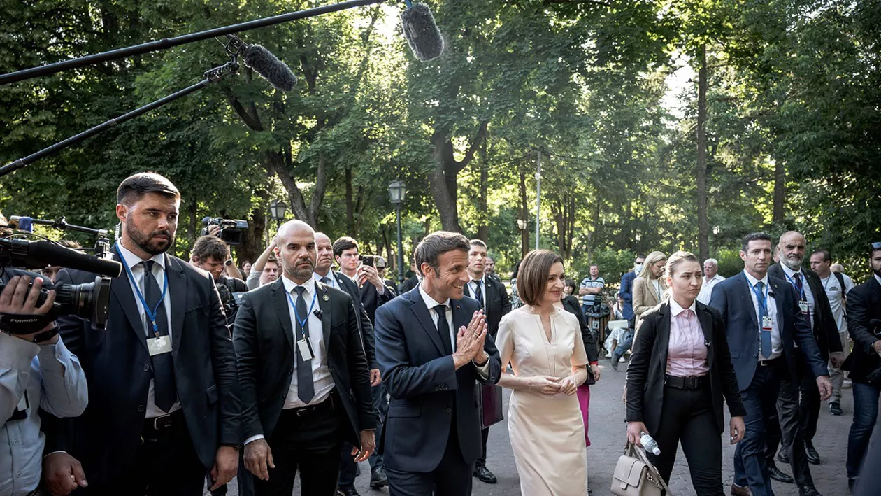 Emmanuel Macron, mesaj în limba română pentru Maia Sandu: „Puteți conta pe susținerea Franței”
