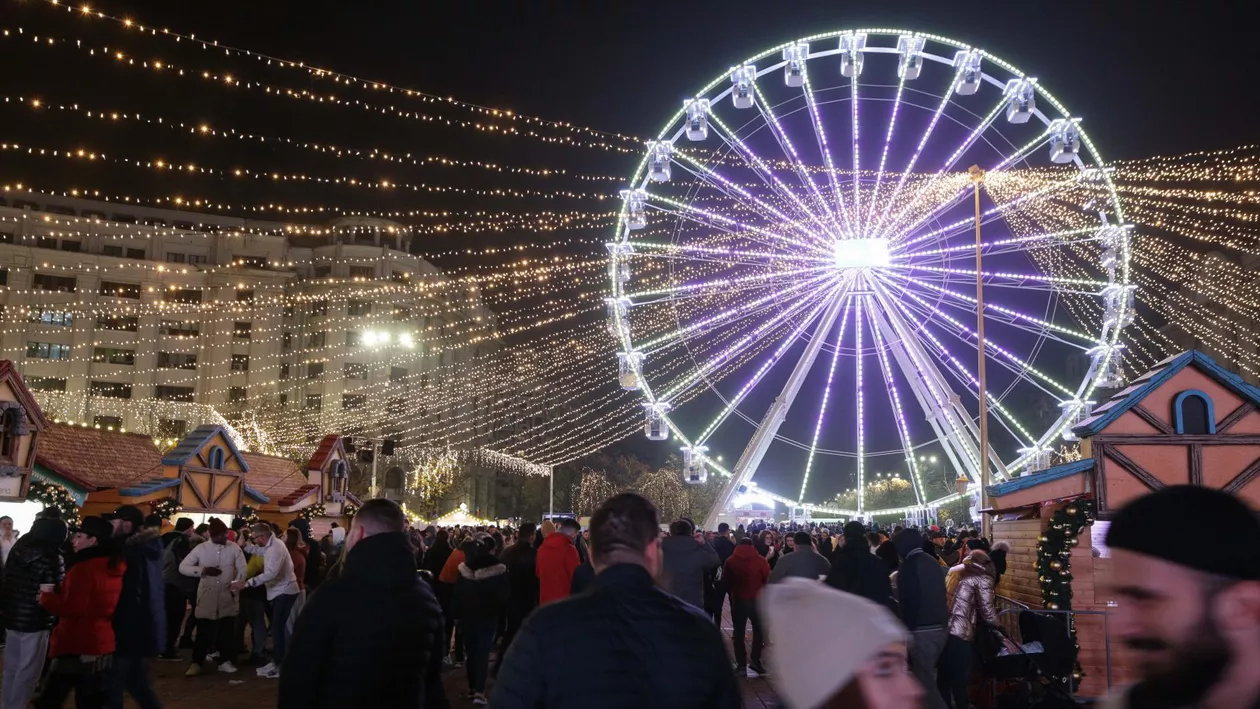 E oficial. S-a anunțat data când se va deschide Târgul de Crăciun București și când se va aprinde iluminatul festiv în Capitală