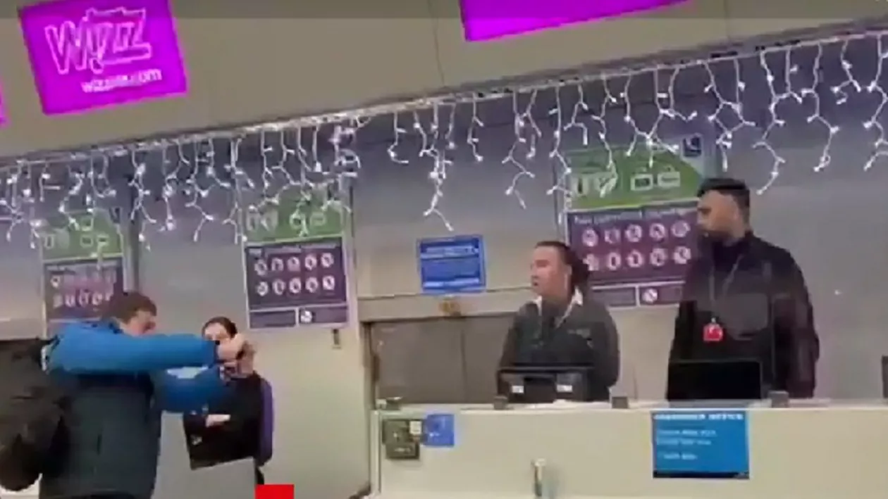 Unul dintre românii blocaţi în Anglia a făcut o criză de nervi și şi-a rupt paşaportul în faţa angajaţilor aeroportului