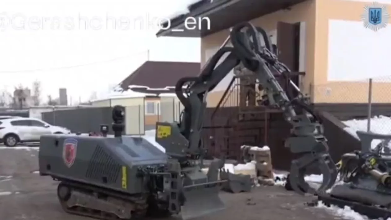 Ucraina se va folosi de roboți pentru a demina orașele Herson și Harkov (VIDEO)