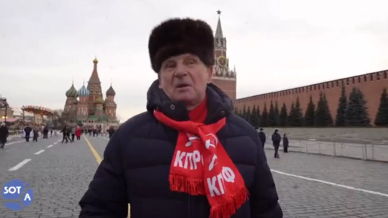 La a 99-a comemorare a lui Lenin, comuniștii ruși au manifestat în Moscova nemulțumiți de războiul lui Putin: Guvernul trebuie schimbat (VIDEO)