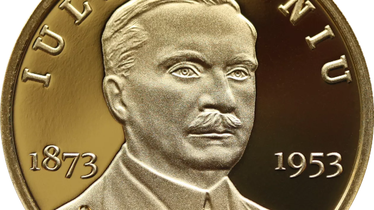 BNR lansează o monedă din aur cu tema 150 de ani de la naşterea lui Iuliu Maniu. Unde poate fi găsită