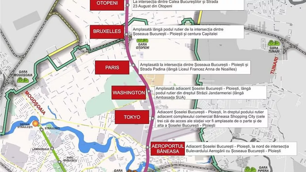 Noua linie de metrou spre Aeroportul Henri Coandă va fi construită de turci. Cât va costa