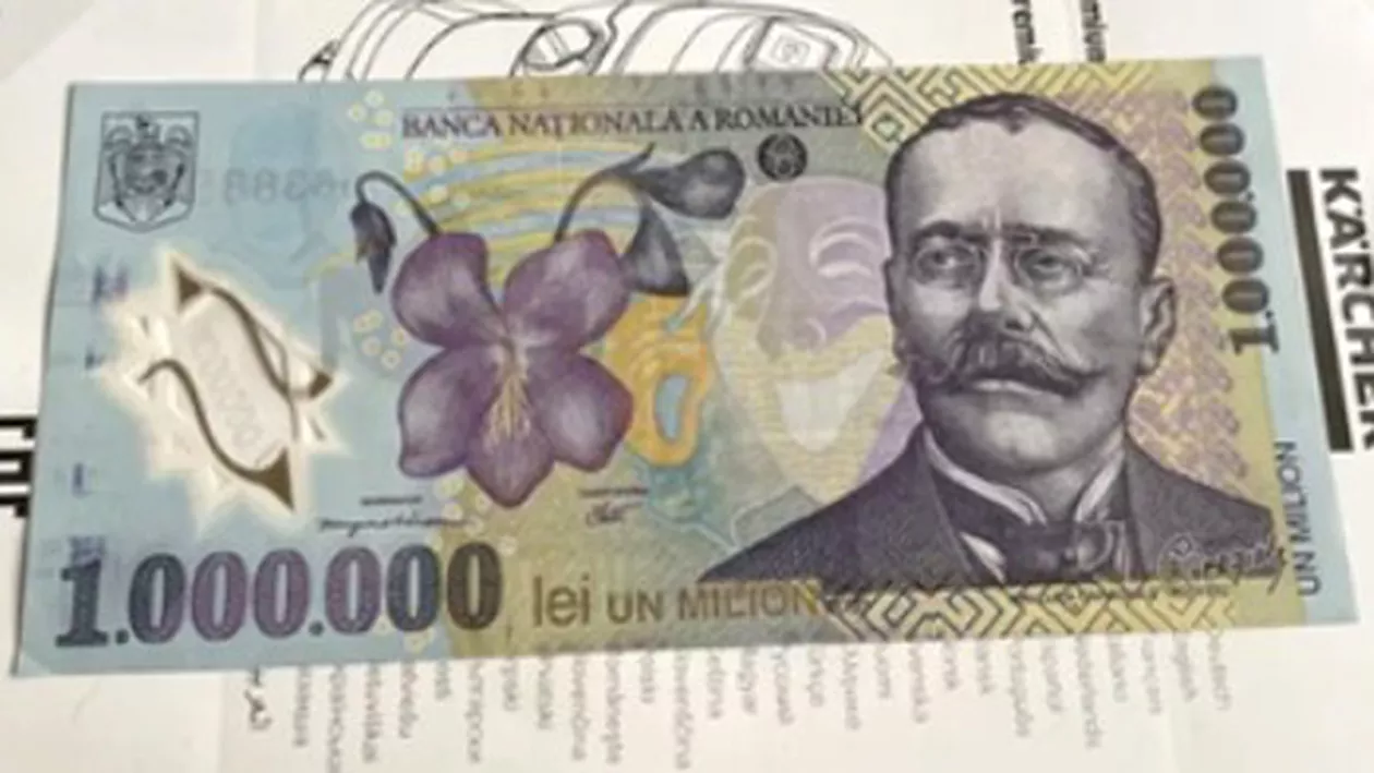 Cu cât se vinde acum, în 2023, celebra bancnotă de 1.000.000 lei. Cine o mai are acasă poate câștiga bani frumoși