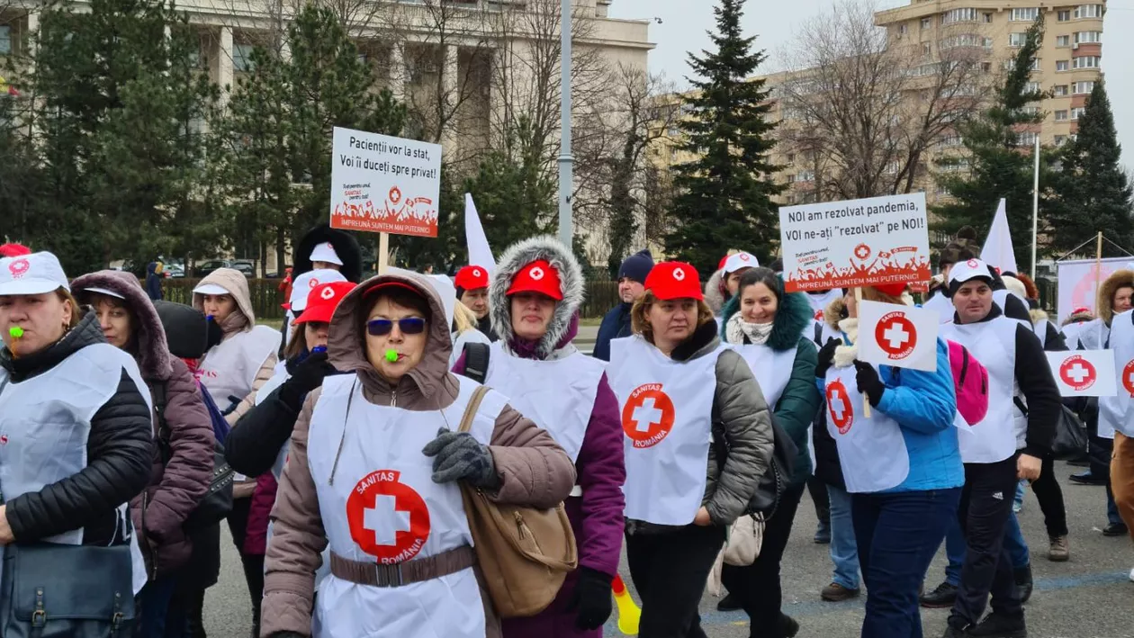 Sindicalist: În luna februarie este posibil să ne aflăm în grevă majoritatea angajaților din sistemul sanitar