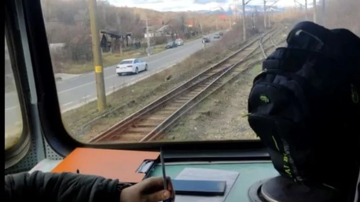 Echipaj radar anunțat de un mecanic de locomotivă. Fotografia a devenit virală