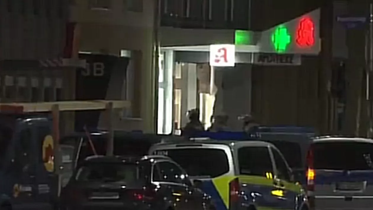 Alertă în Germania: Luare de ostatici într-o farmacie din Karlsruhe (VIDEO)