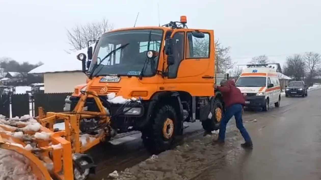 Angajat care a muncit non stop la deszăpezire, găsit mort: A salvat o viață, dar a pierdut-o pe a lui”