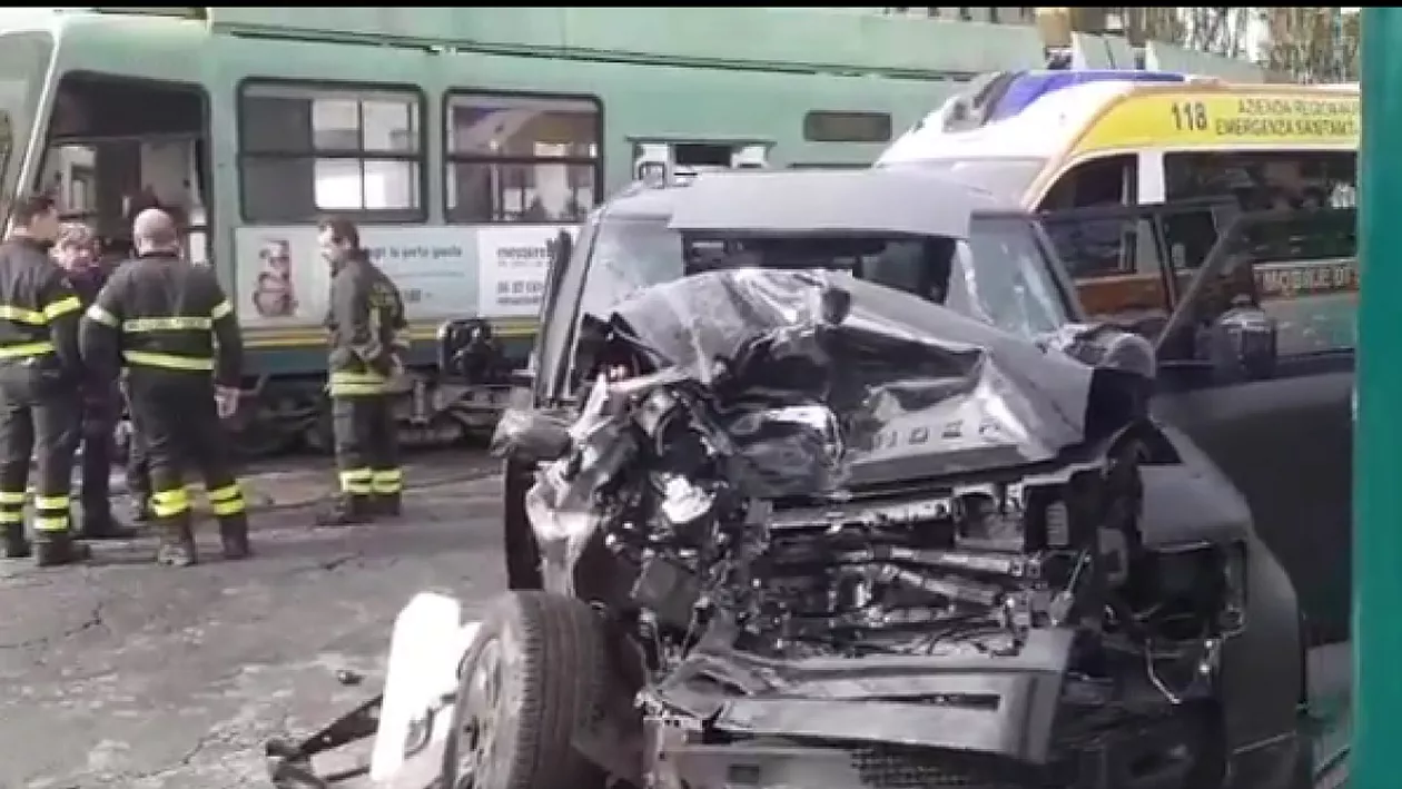 Ciro Immobile, implicat într-un accident la Roma. Mașina sa a fost făcută praf de un tramvai (VIDEO)
