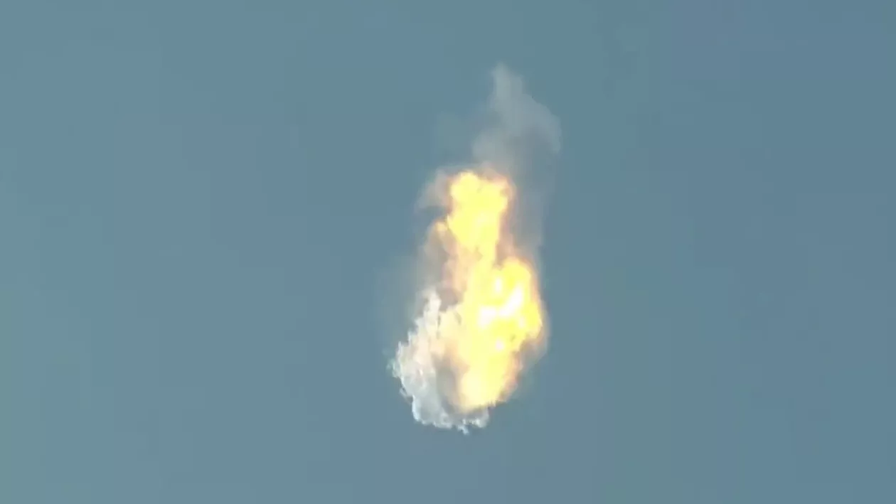 Starship de la SpaceX, cea mai puternică rachetă construită vreodată, a explodat după lansare (VIDEO)