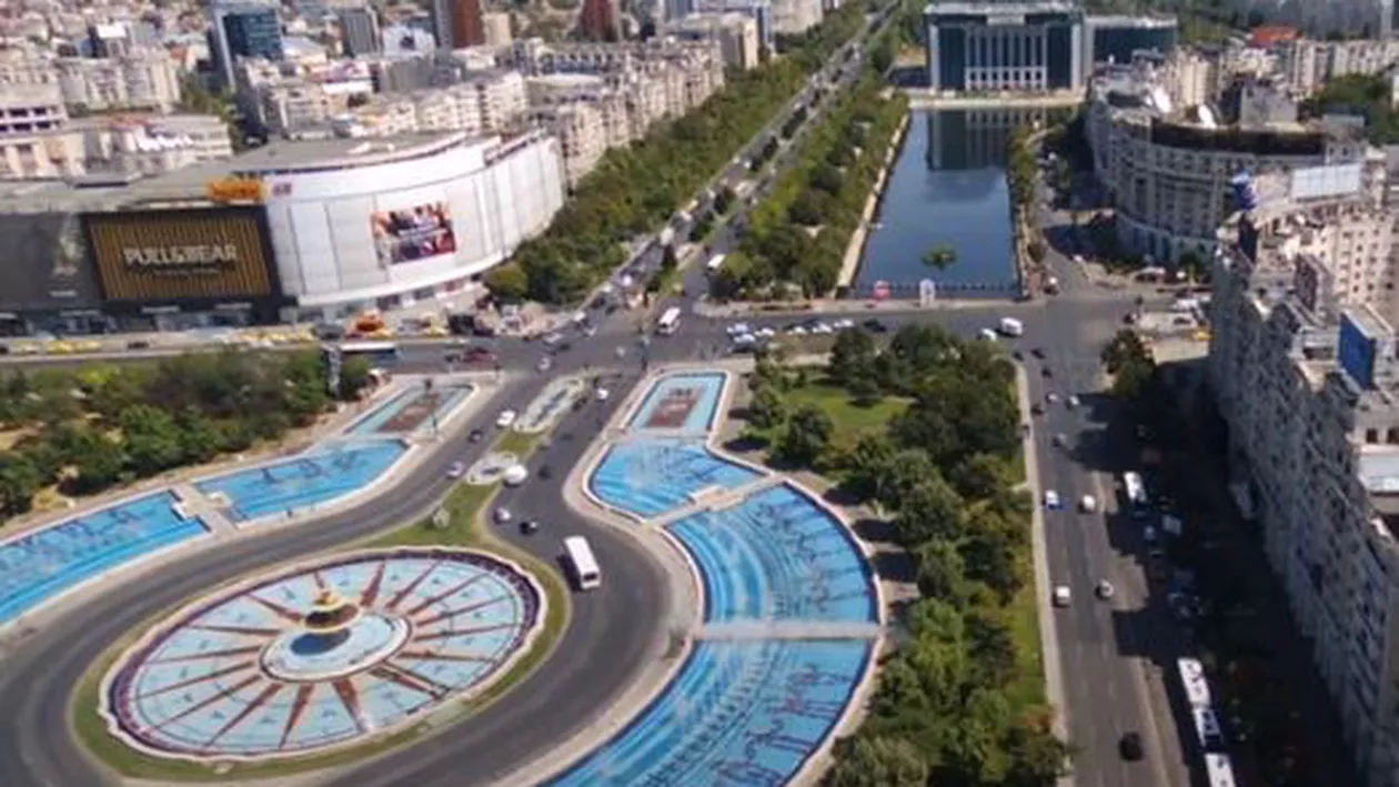 Lucrările de consolidare a planșeului peste Dâmbovița din Piața Unirii vor începe la finalul acestui an sau în 2024 (VIDEO)