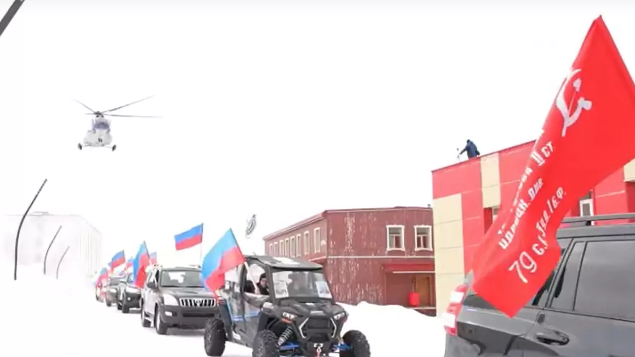 Rusia a organizat o paradă de tip militar pe teritoriul Norvegiei, țară membră a NATO (VIDEO)