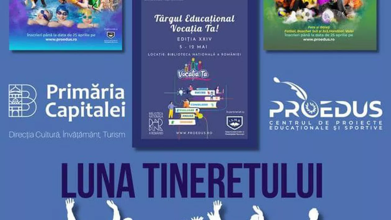 Nicușor Dan: Începe Luna tineretului. Lansăm 6 proiecte dedicate tinerilor bucureșteni