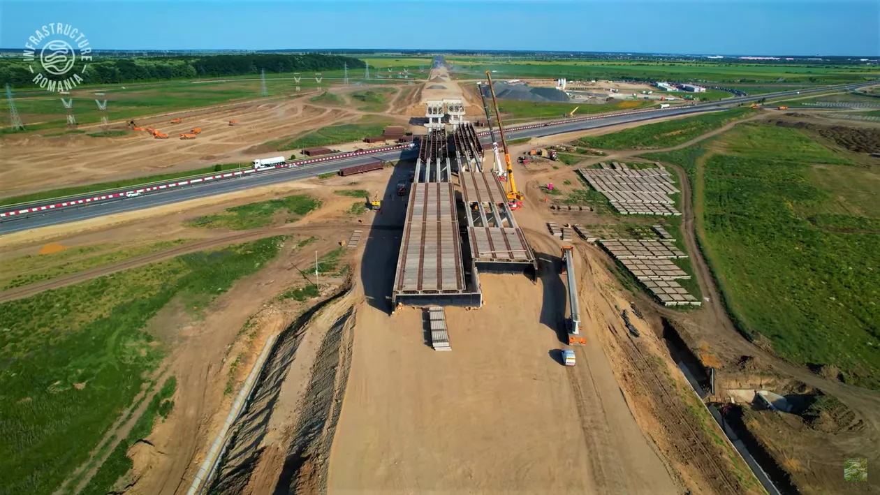 UMB lucrează pe autostrada A0 mai repede decât pot autoritățile „să miște hârtiile”: 6 kilometri din lotul 2 al Autostrăzii Bucureștiului rămân ,,muzeu”