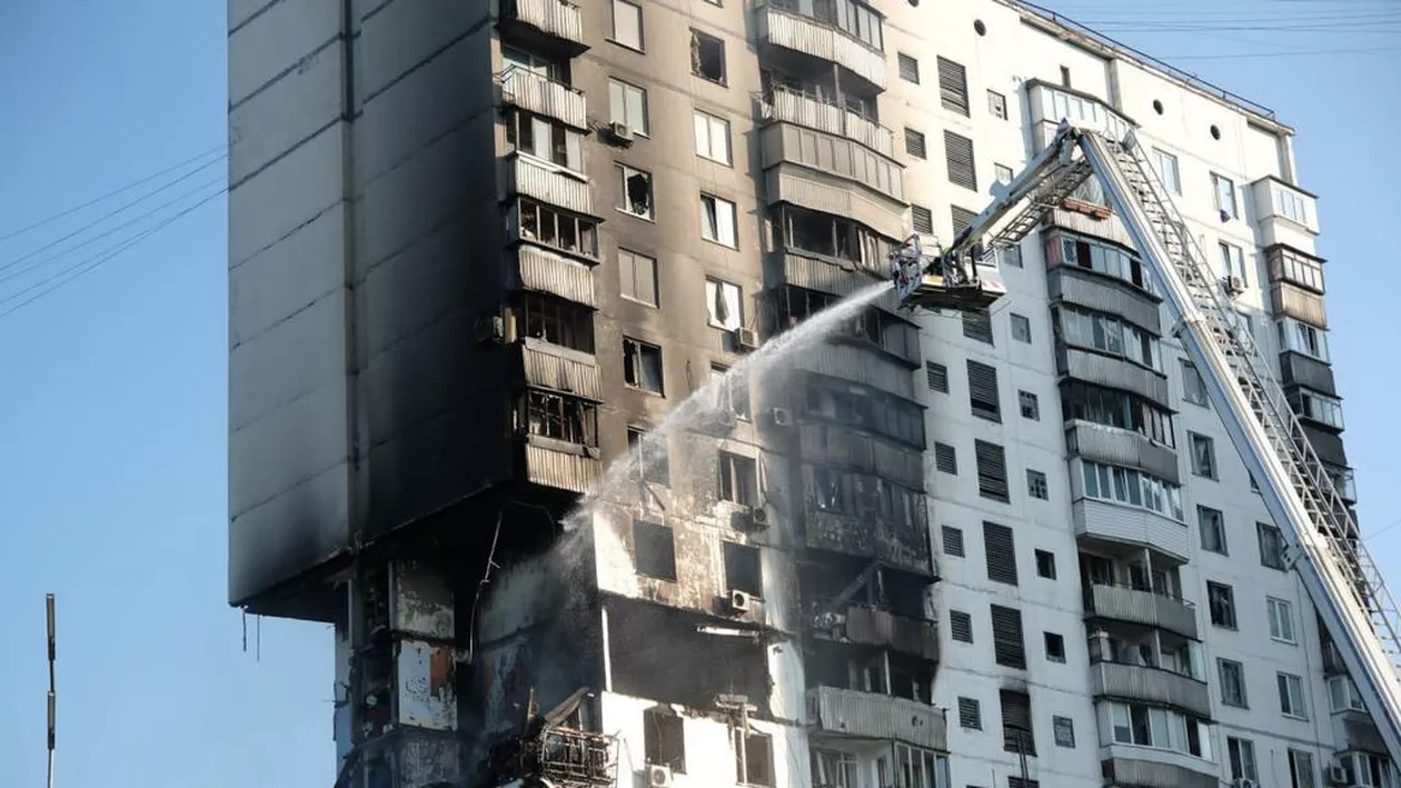 Explozie într-un bloc din Kiev / Două persoane au murit și alte cinci au fost rănite (FOTO/VIDEO)