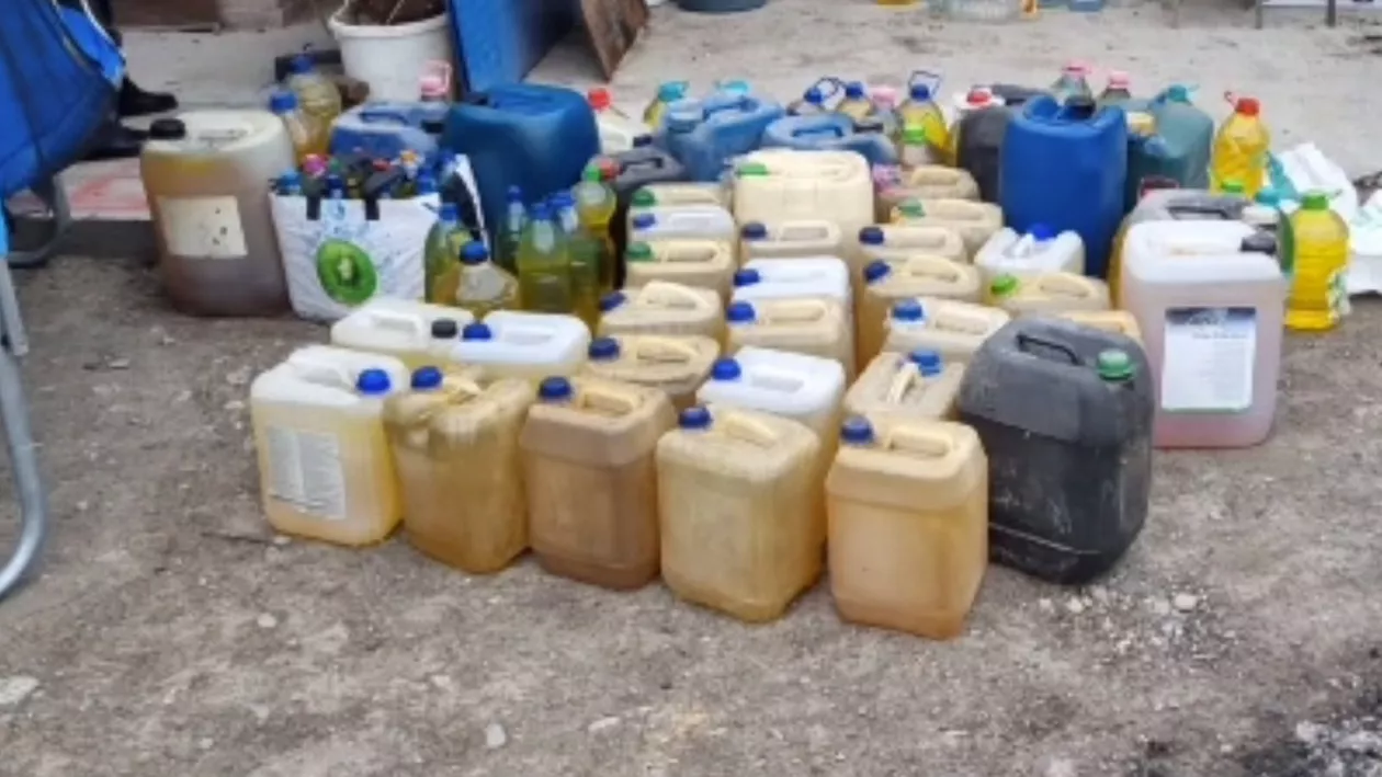 Peste 1.400 de litri de motorină, ulei și zeci de componente de vagoane, furate de la CFR de patru indivizi