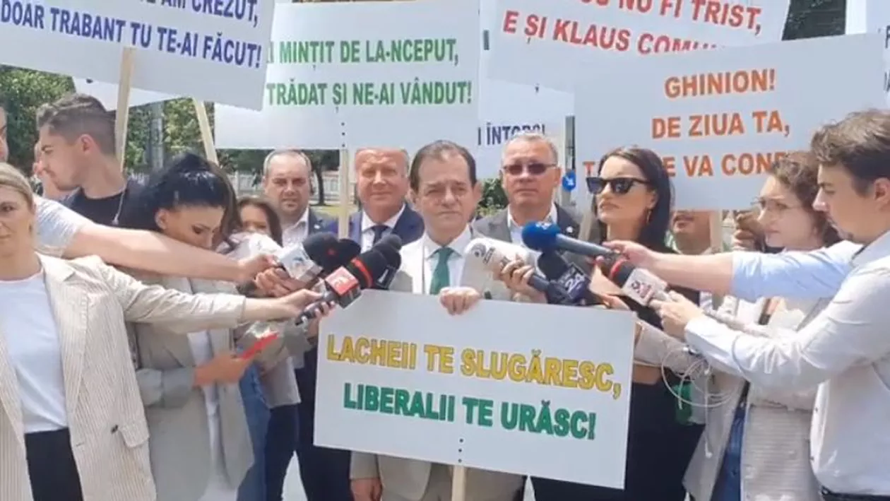 Ludovic Orban: Klaus Iohannis, chiar de ziua lui, face propria mineriadă politică (VIDEO)