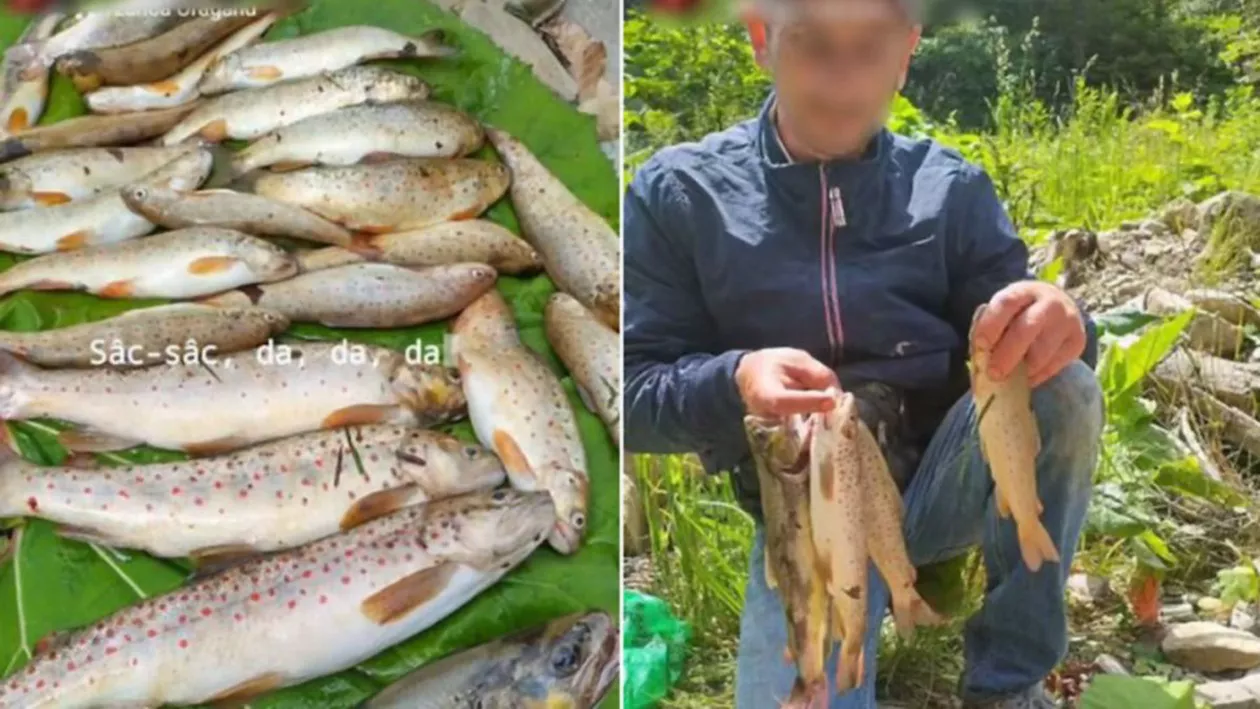 Un pescar s-a lăudat pe Facebook cu o captură uriaşă. Garda de Mediu i-a bătut la ușă