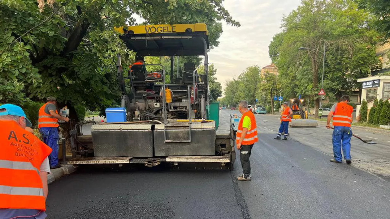 Sute de străzi din Capitală, aflate în reparații. Nicușor Dan a anunțat cât timp vor dura lucrările