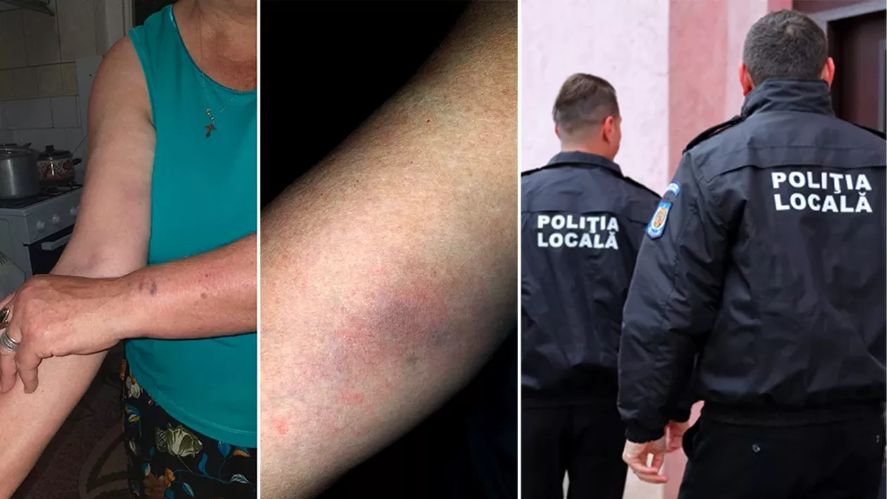 Bătrâni din Vaslui, bruscați și învinețiți de polițiștii locali sub ochii nepoatei de zece ani (VIDEO)