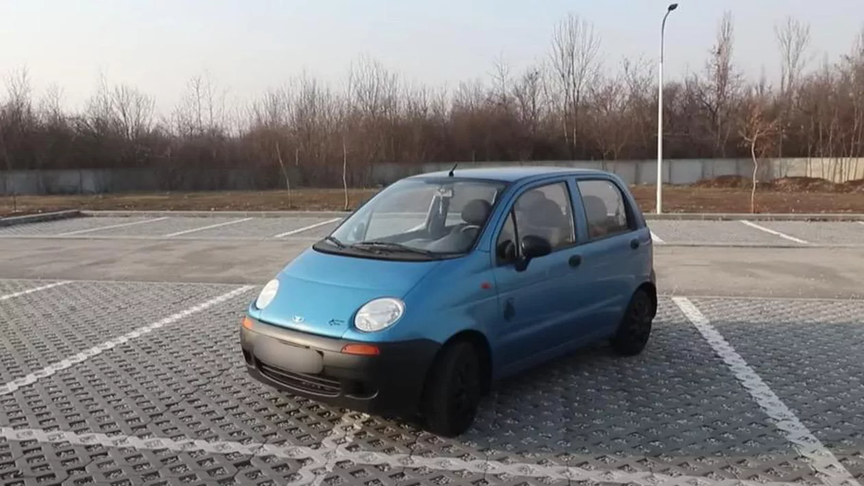 Urmările vijeliilor din Sibiu: Un matiz a fost luat de vânt și dus în mijlocul unei intersecții