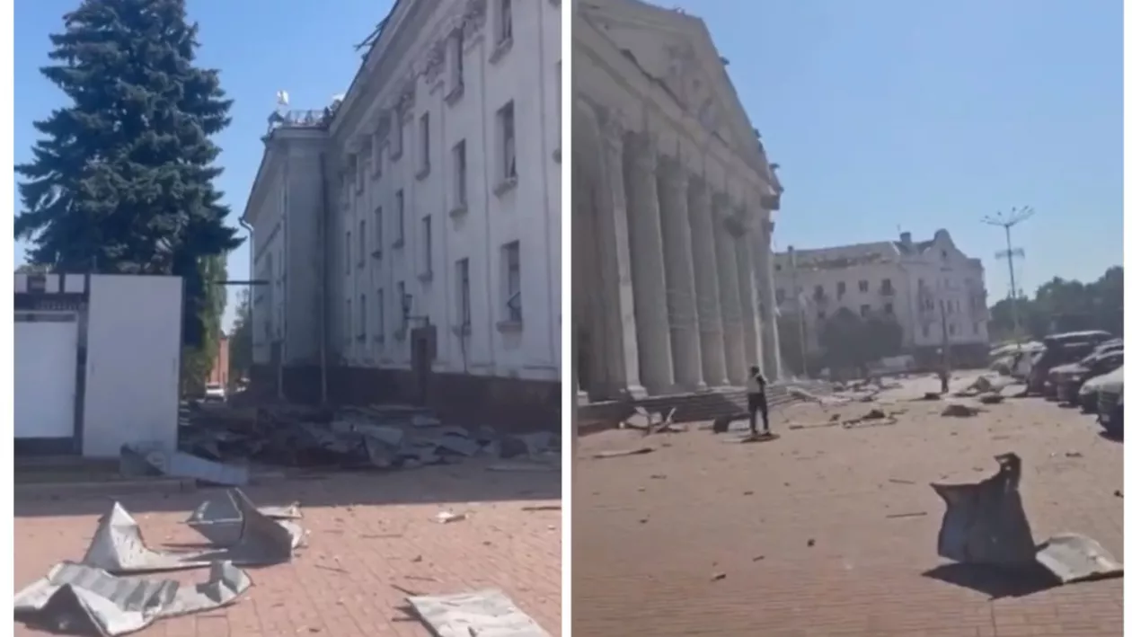 7 persoane ucise și 129 rănite, într-un atac cu rachetă asupra unui teatru din Cernihiv: „O altă crimă de război a Rusiei” (FOTO, VIDEO)
