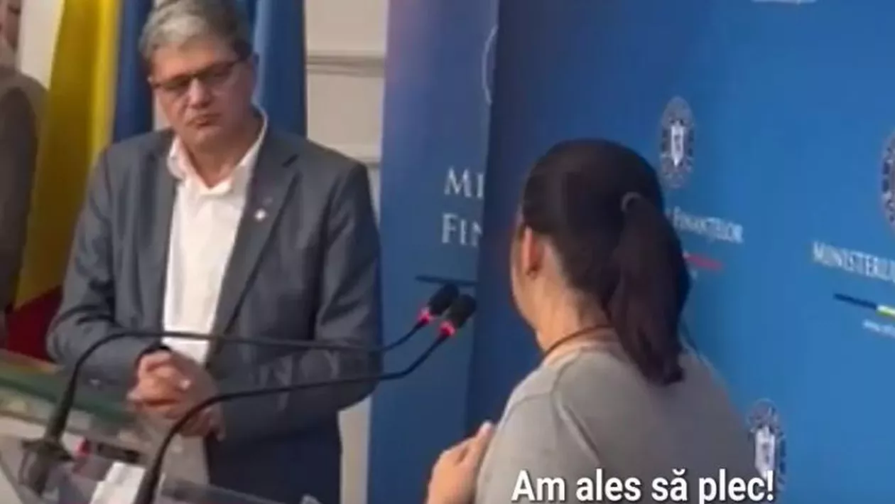 „Am ales să plec! Mai bine mă duc să vând ziare”. O directoare din Ministerul Finanțelor și-a dat demisia în lacrimi, în fața ministrului Marcel Boloș