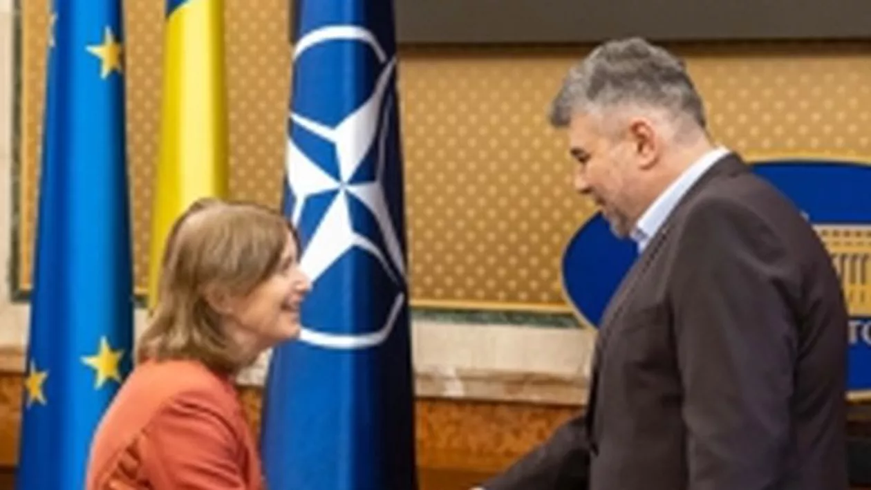 Premierul Marcel Ciolacu, discuții la Palatul Victoria cu ambasadoarea SUA Kathleen Kavalec. Subiectele abordate