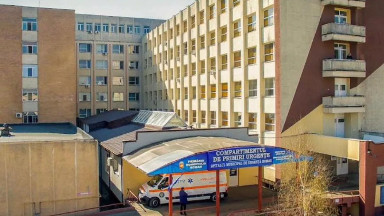 Final tragic pentru un bărbat de 54 de ani. S-a aruncat de la primul etaj al unui spital din Roman