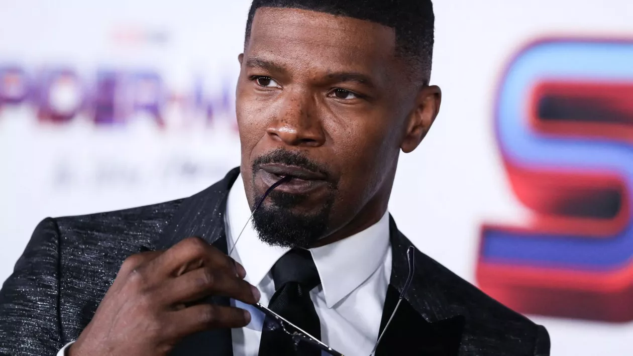 Imagini impresionante cu Jamie Foxx luptând să-și ascundă lacrimile: „Am văzut tunelul, nu am văzut lumina”