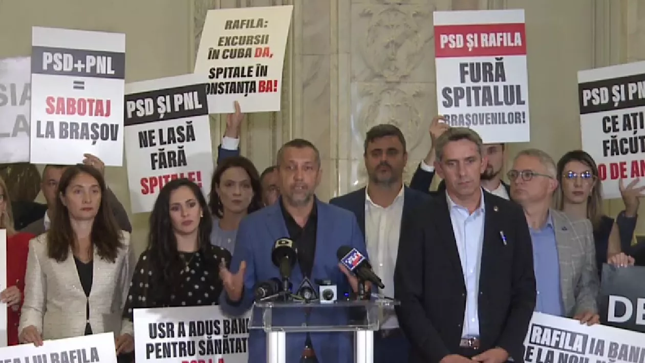 USR și Forța Dreptei, moțiune simplă împotriva ministrului Rafila. Adrian Wiener: Sper ca PNL să iasă din această tăcere complice și să nu mai fie parte a acestui dezastru din sistemul de sănătate (VIDEO)