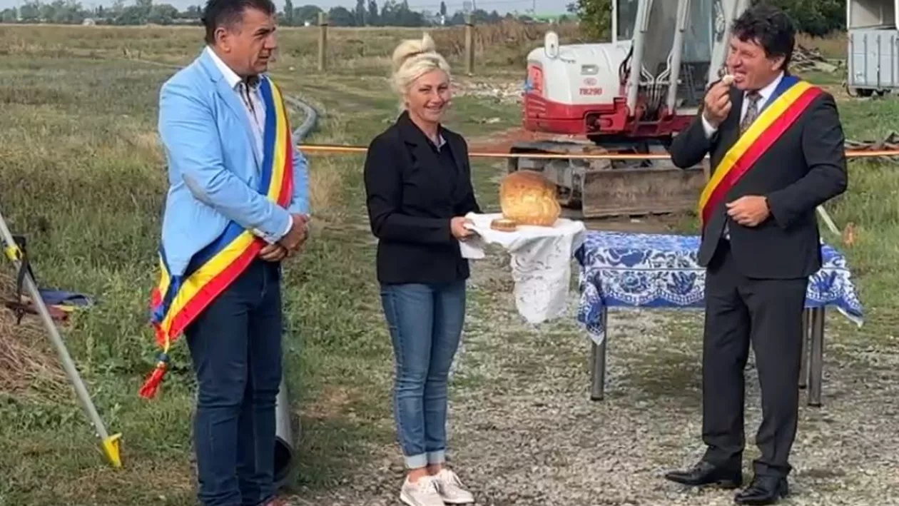 Nimicul, inaugurat cu panglică, pâine și sare într-o comună din Arad