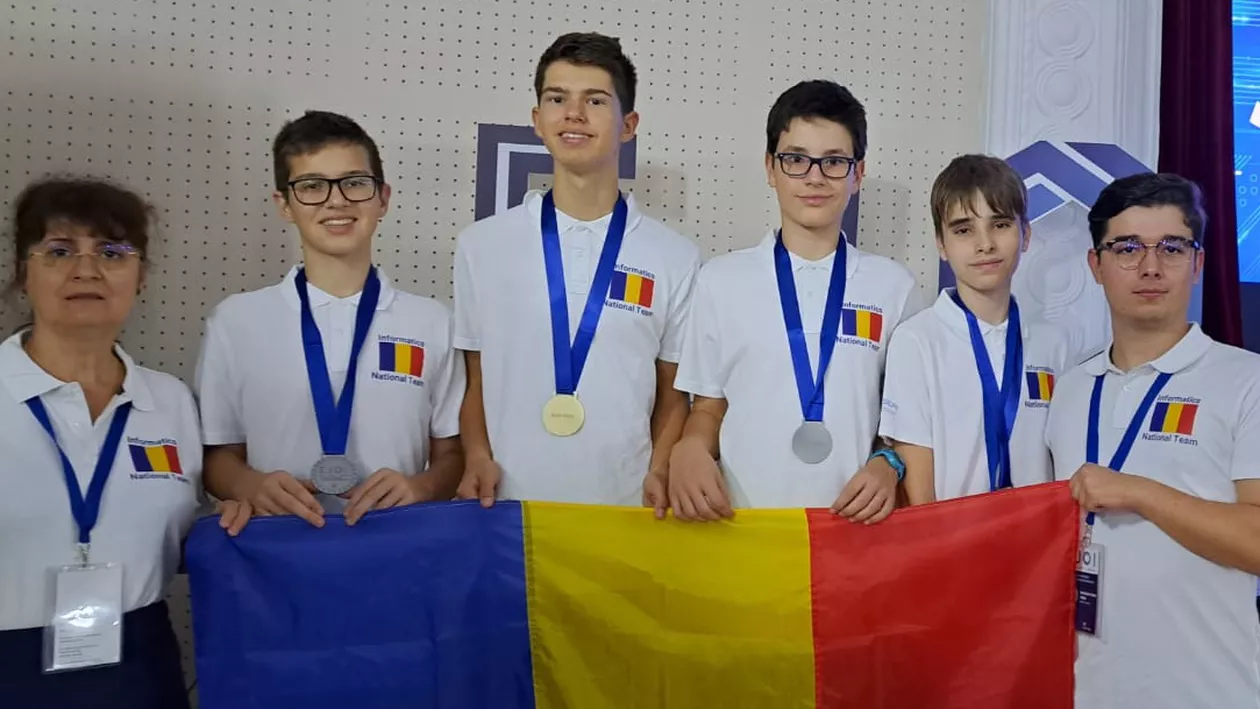 Elevii români au obţinut locul I la Olimpiada Europeană de Informatică pentru juniori