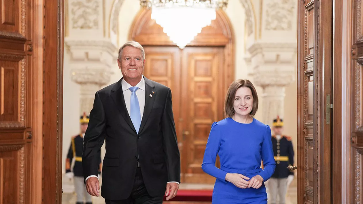 Klaus Iohannis, discuție cu Maia Sandu la Cotroceni. Pe agendă, integrarea în UE și interconectările strategice dintre România și R. Moldova
