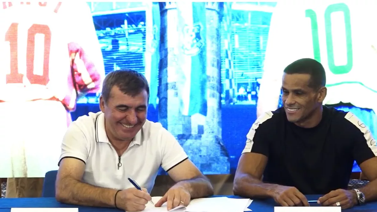 Hagi trece la pasul următor în dezvoltarea clubului, Rivaldo a devenit acționar la Farul: Cel mai răsunător ”transfer” din istorie
