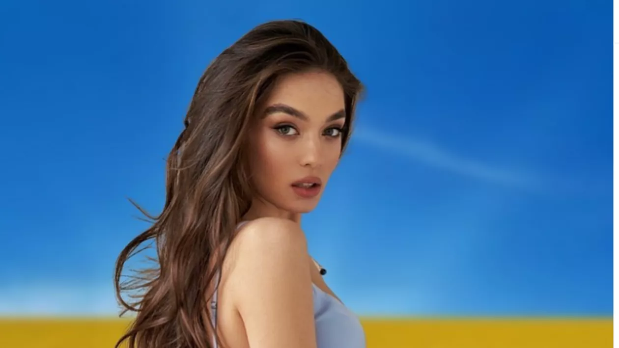 O candidată la titlul de Miss Ucraina 2023, descalificată. Are o relație cu un oliharg rus