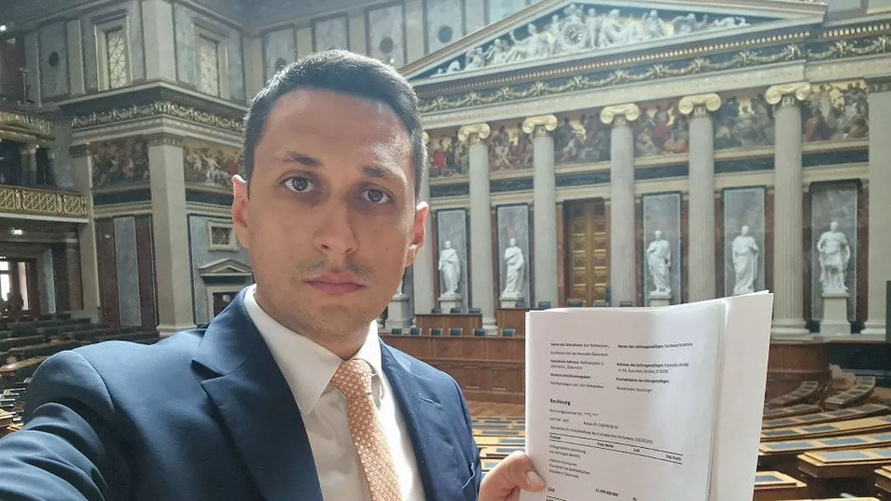 Eurodeputatul USR Vlad Gheorghe le-a lăsat politicienilor austrieci o factură de 11 miliarde de euro pentru că ne blochează intrarea în Schengen: „Să înțeleagă că votul lor implică niște costuri pentru ei și cetățenii lor” (VIDEO)