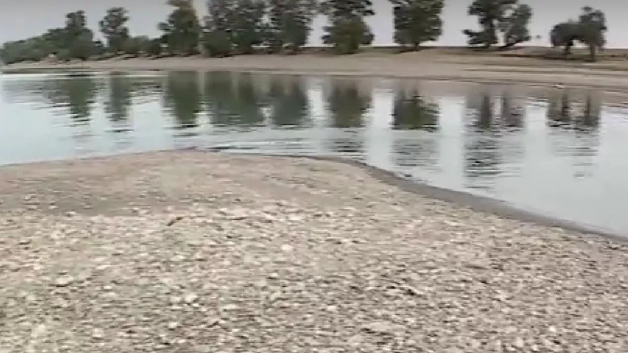 Dunărea, periculos de scăzută! Bărcile eșuează pe dunele de nisip, în mijlocul fluviului: „Așa ceva nu am văzut”