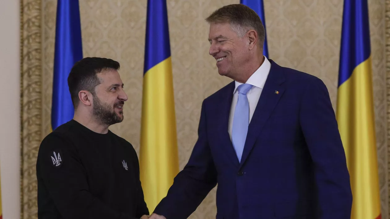 Mesajul de mulțumire al lui Zelenski după ce Iohannis a semnat legea pentru donarea sistemului Patriot către Ucraina