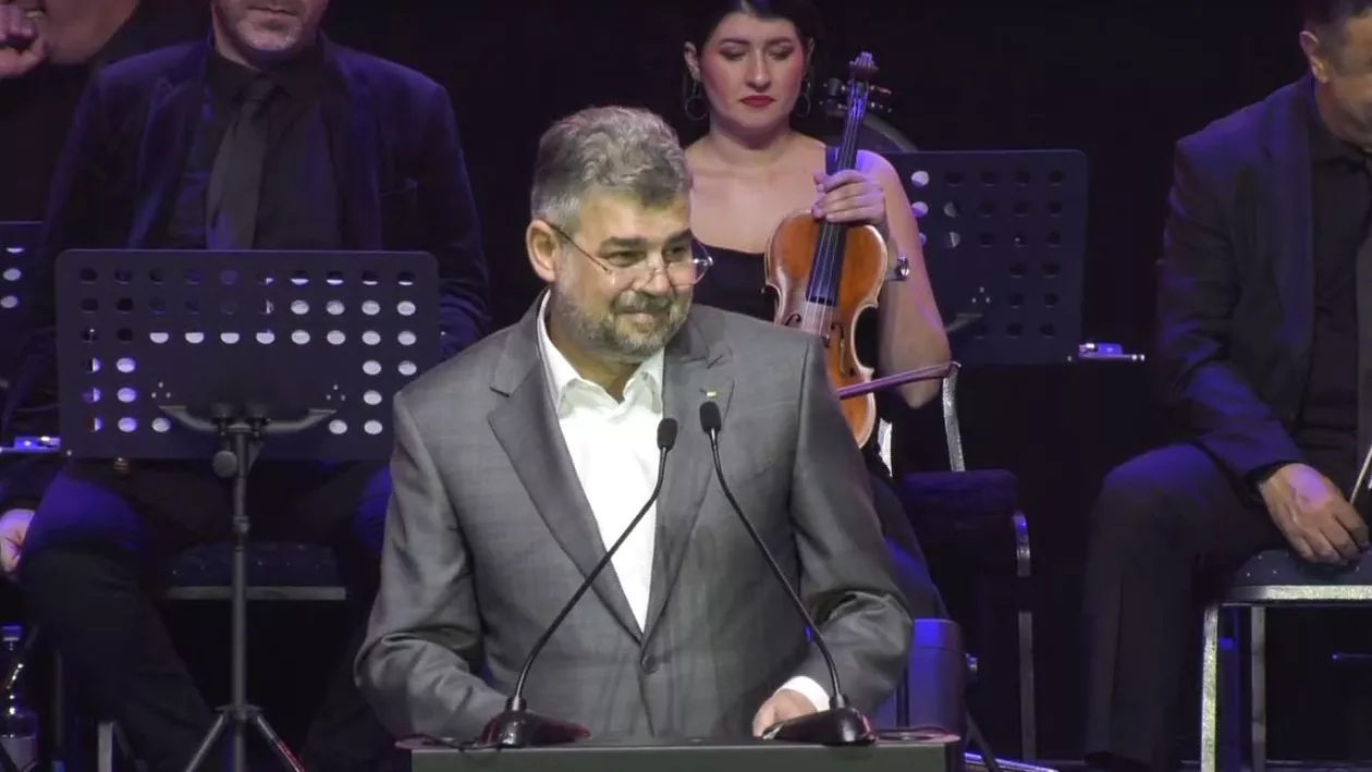Marcel Ciolacu i-a salut în limba romani pe romii reuniți în congres: Socares prala! / Premierul a cerut colaborarea pentru a rezolva problema femeilor rome (VIDEO)
