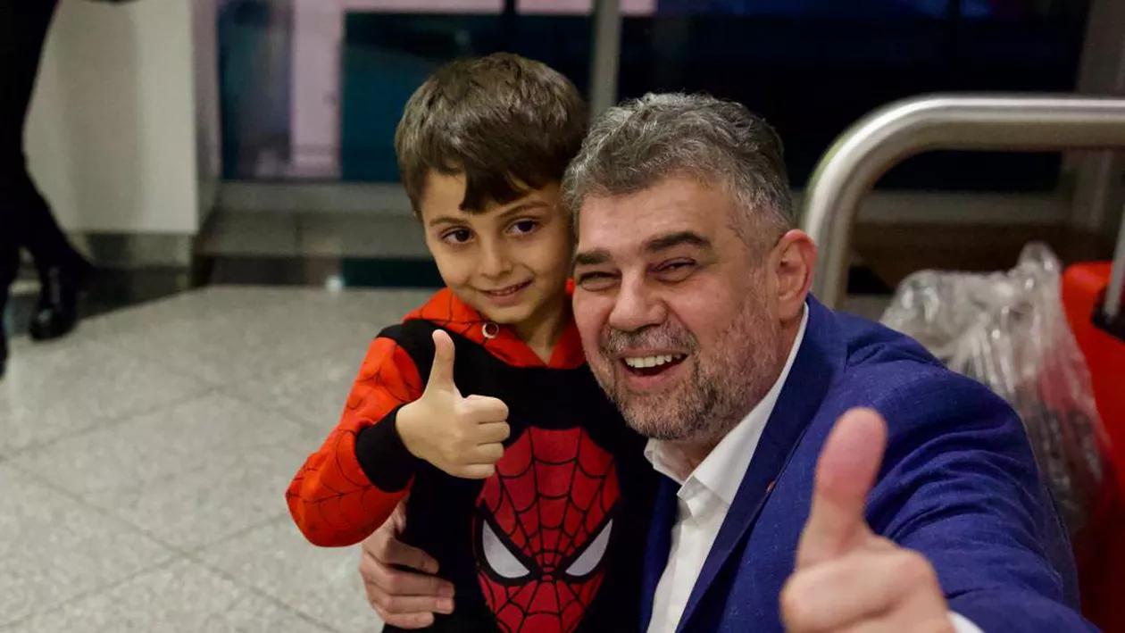 Marcel Ciolacu: Am fost copleșit să văd bucuria și speranța din ochii copiilor care au scăpat din infernul din Gaza. Guvernul va acționa în continuare pentru a facilita evacuările (FOTO, VIDEO)