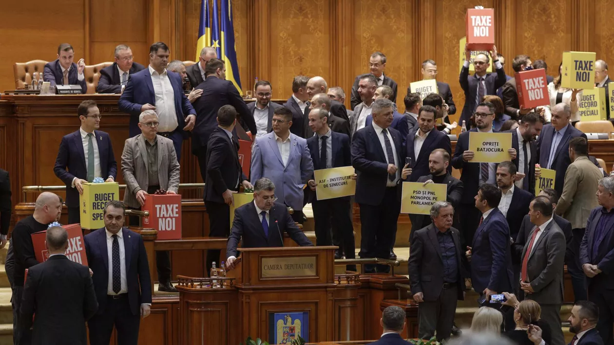 Adrian Vigheciu (PSD), despre scandalul din Parlament: Nu e nicio diferență între Gheorghe Mustață de la Steaua și ce s-a întâmplat acolo. A fost efectiv un circ făcut de AUR și de USR (VIDEO)