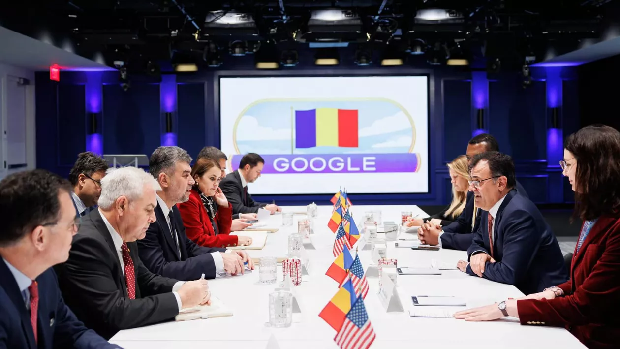 Marcel Ciolacu, întâlnire cu reprezentanții Google. Premierul promite că marile companii din domeniul IT vor găsi oportunități excelente în România