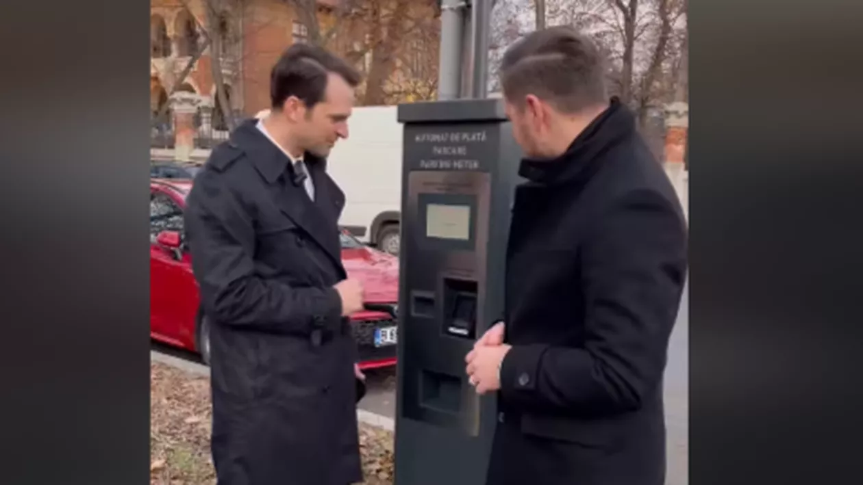 Noua metodă de plată a parcărilor publice din București a fost inaugurată. Unde sunt parcometrele amplasate
