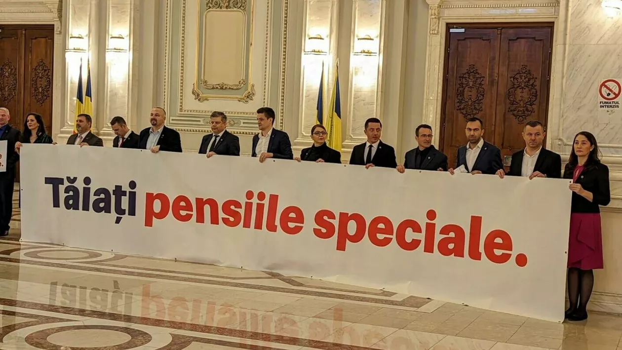 USR acuză: PSD, PNL și AUR au făcut front comun, iar, pentru păstrarea pensiilor speciale ale primarilor (VIDEO)